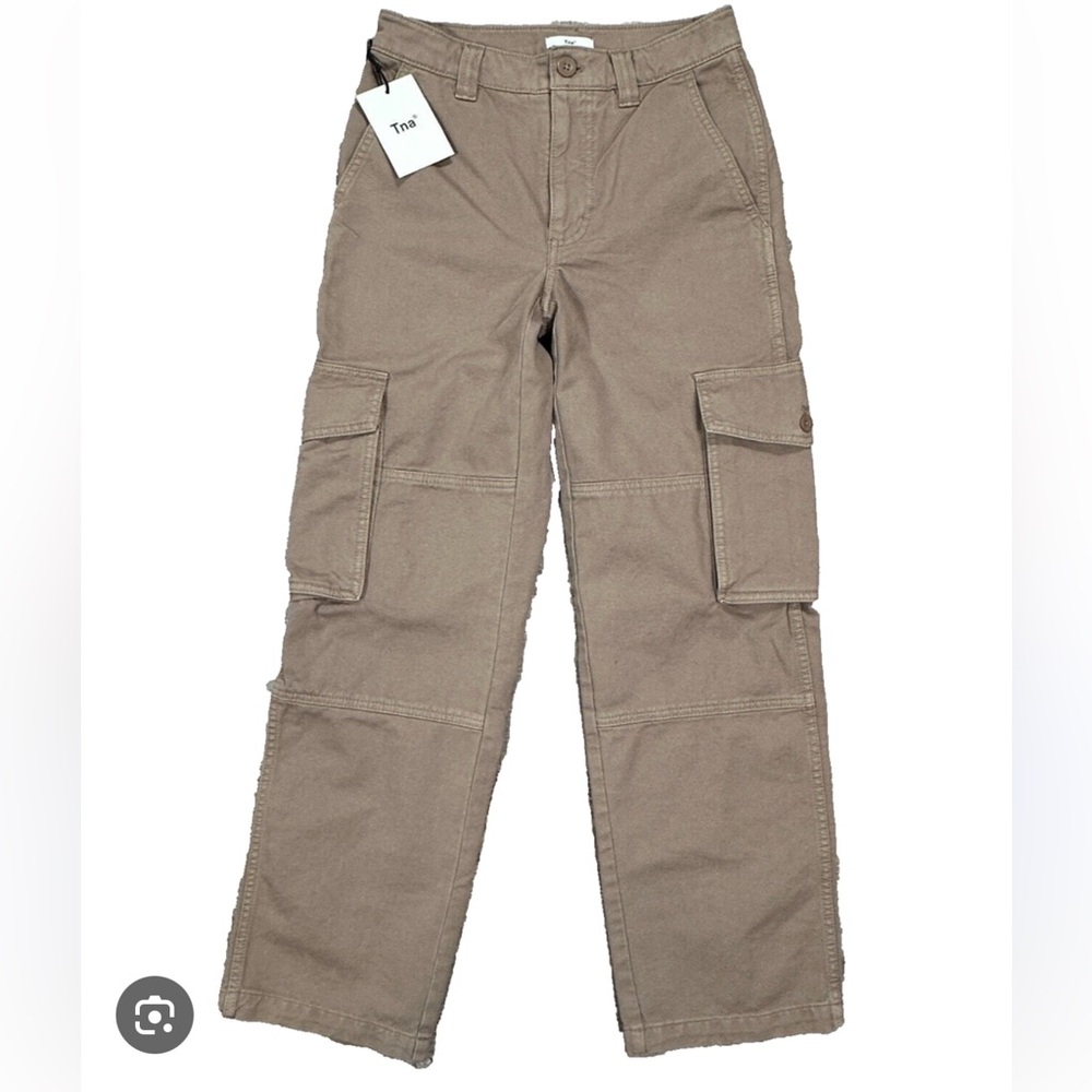 Aritzia Tna Mocha Cargo Pants